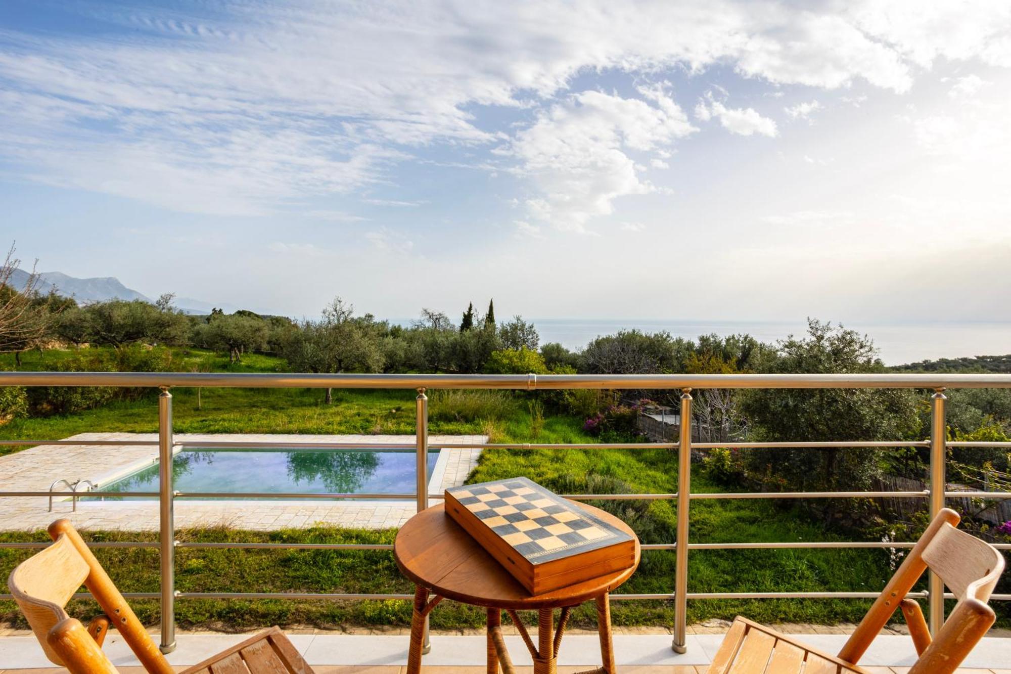 Villa Eleni - Private Pool Bliss Near Kardamili Proastion Ngoại thất bức ảnh